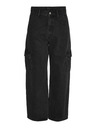 Noisy May Schwarze Damenjeans mit weitem Bein Noisy May Alexa