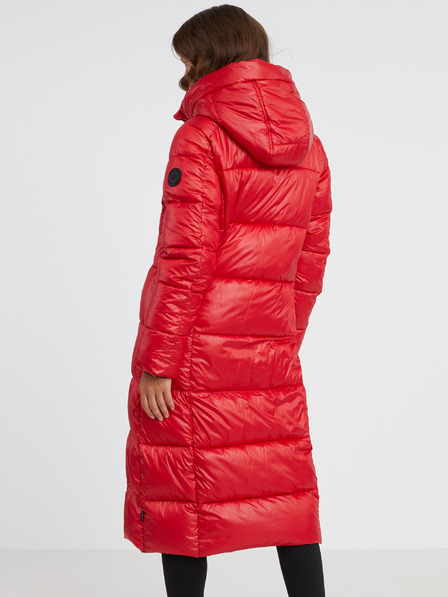 Sam 73 Rote Damen Steppjacke mit Kapuze SAM 73 Anna