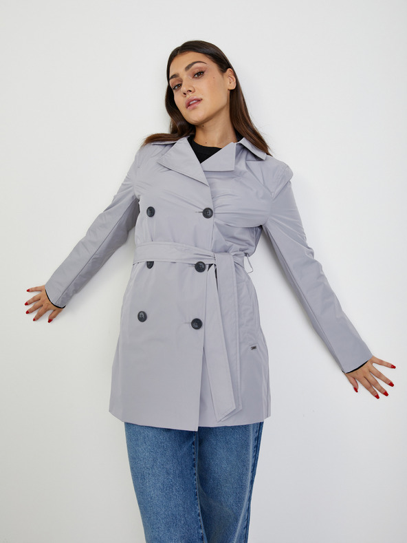 ZOOT.lab Grauer Damen Trenchcoat ZOOT.lab Jenifer