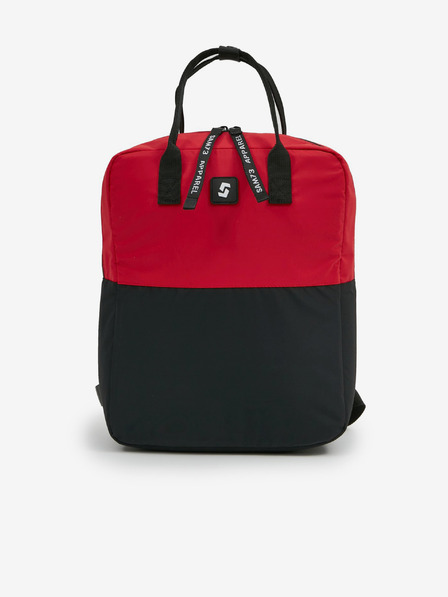 Sam 73 Schwarzer und roter Damenrucksack SAM 73 Avon