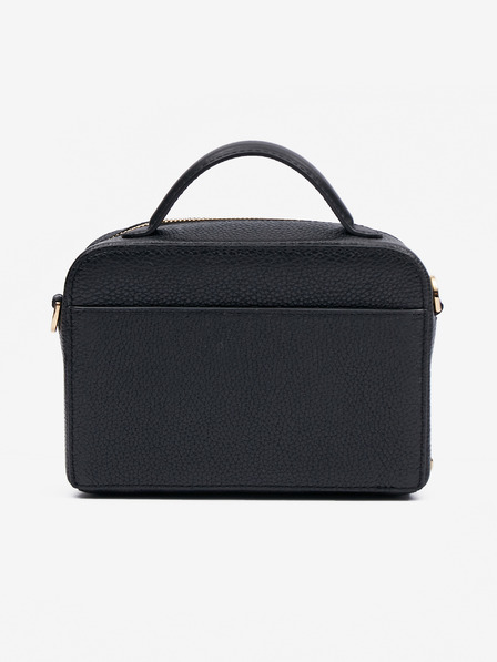 Michael Kors Schwarze Damen Leder Michael Kors Trunk Xbody Handtasche