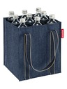 Reisenthel Reisenthel Bottlebag Herringbone Dunkelblau