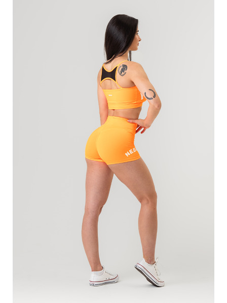 Nebbia Shorts mit hoher Taille 5″ GYM HERO 582 Nebbia