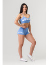 Nebbia Shorts mit hoher Taille 3″ GYM HERO 582 Nebbia