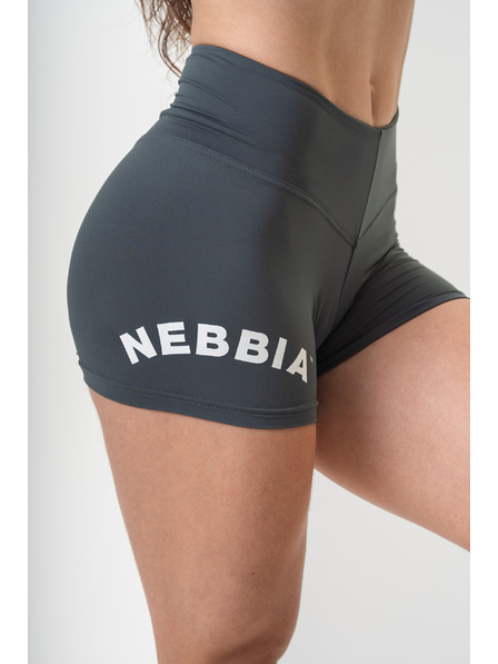 Nebbia Shorts mit hoher Taille 5″ GYM HERO 582 Nebbia