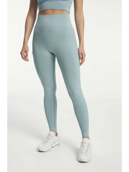 Tenson Damen Nahtlose Funktions-Leggings TENSON Seamless Tights W hellblau