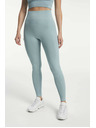 Tenson Damen Nahtlose Funktions-Leggings TENSON Seamless Tights W hellblau