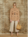 ZOOT.lab Beige gestreifte Culottes ZOOT.lab Anika