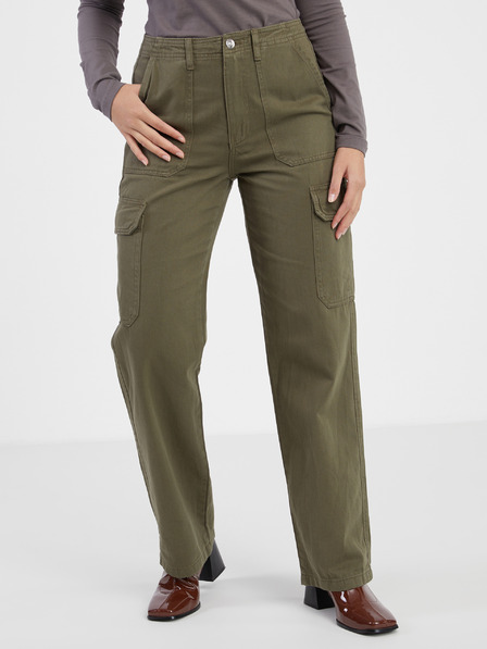 ONLY Khakifarbene Damen-Taschenhose ONLY Malfy