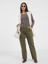 ONLY Khakifarbene Damen-Taschenhose ONLY Malfy