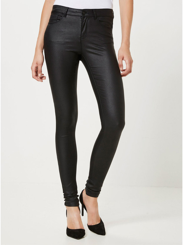 Vero Moda Schwarze Slim Fit-Hose VERO MODA Seven