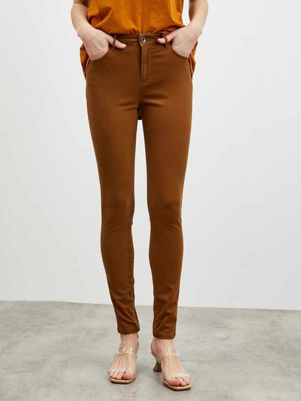 ZOOT.lab Braune Slim Fit Damenhose ZOOT.lab Anna 2