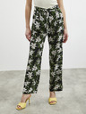 ZOOT.lab Grün-schwarze Damen-Blumenhose ZOOT.lab Ena