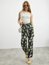 ZOOT.lab Grün-schwarze Damen-Blumenhose ZOOT.lab Ena