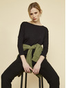 ZOOT.lab Schwarze Damenhose ZOOT Baseline Xenia Stripe Pants