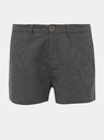 ZOOT.lab Beige gestreifte Damenshorts mit Leinen ZOOT.lab Jade