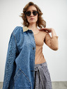 ZOOT.lab Grau und blau gestreifte Shorts für Damen ZOOT.lab Julette