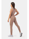 Nebbia Gerippte Leggings aus Bio-Baumwolle mit hoher Taille 405 Nebbia