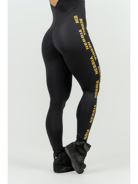 Nebbia NEBBIA Damen INTENSE Focus Sport-Overall 823 Gold Nebbia