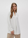 Moodo Weiß Damen Bluse Moodo
