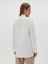 Moodo Weiß Damen Bluse Moodo