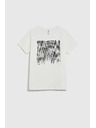 Moodo Damen T-Shirt Weiß Moodo