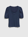 Moodo Dunkelblaue Damenbluse Moodo