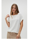 Moodo Damen T-Shirt Weiß Moodo
