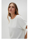Moodo Damen T-Shirt Weiß Moodo