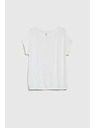 Moodo Damen T-Shirt Weiß Moodo