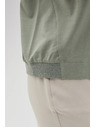 Moodo Damen-Olivfarbenes T-Shirt Moodo
