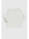 Moodo Damen T-Shirt Weiß Moodo