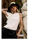 Moodo Damen T-Shirt Weiß Moodo