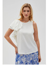 Moodo Damen T-Shirt Weiß Moodo