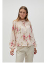 Moodo Damen-Blümchenbluse Moodo