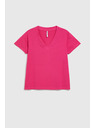 Moodo Damen T-Shirt rosa Moodo