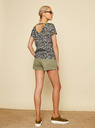 ZOOT.lab Schwarze geblümte Bluse ZOOT.lab Goldy