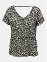 ZOOT.lab Schwarze geblümte Bluse ZOOT.lab Goldy