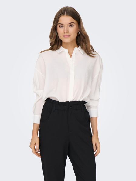 ONLY Cremefarbenes ONLY Iris Shirt für Frauen