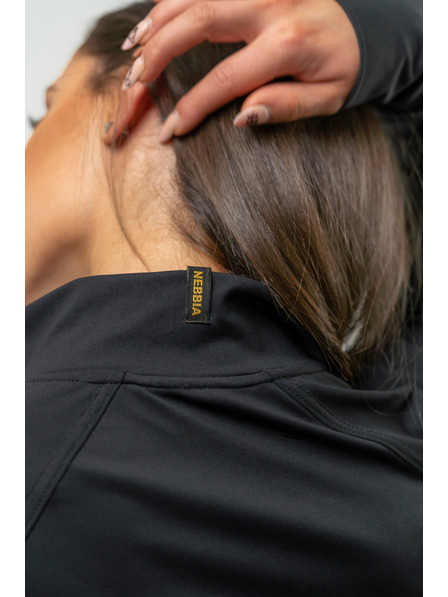 Nebbia NEBBIA INTENSE Warm-Up Damen Zip-up Sweatshirt 833 Gold Nebbia