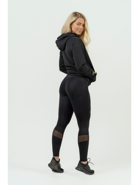Nebbia NEBBIA INTENSE Signature Sport-Hoodie für Damen 845 Gold Nebbia