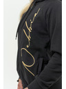 Nebbia NEBBIA INTENSE Signature Sport-Hoodie für Damen 845 Gold Nebbia