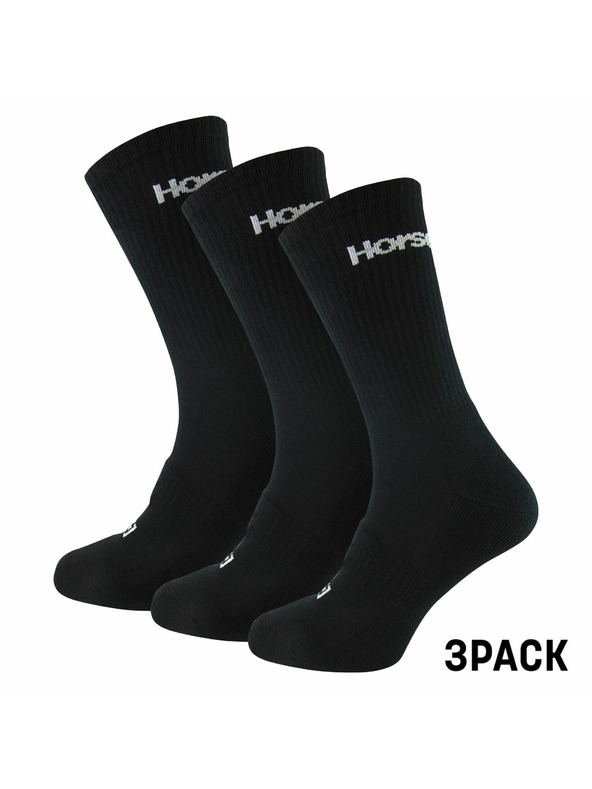 Horsefeathers Delete Premium Wmns 3er-Pack Socken - schwarz Größe 5 - 7 HORSEFEATHERS