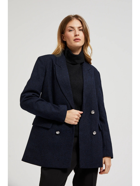 Moodo Moodo dunkelblauer Damenblazer
