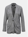 ZOOT.lab ZOOT.lab Ursala grau und blau gestreifte Damenjacke
