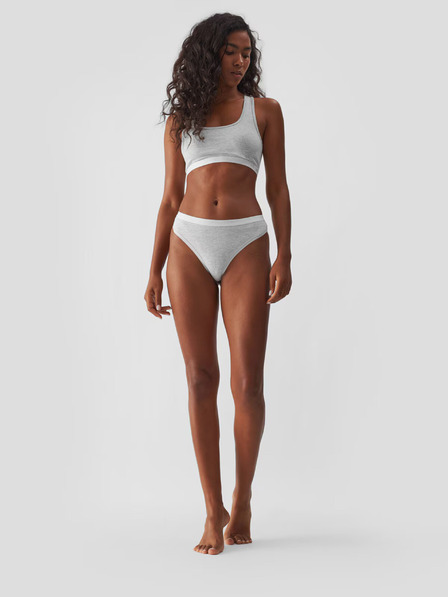 4F Damen-Tanga 2er-Pack 4F