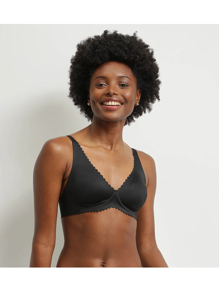 DIM DIM TRIANGLE BODY TOUCH BRA - Bügel-BH für Damen - Schwarz