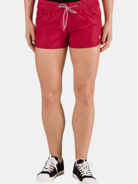 Sam 73 Rote Shorts für Frauen SAM 73
