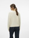 Vero Moda Cremefarbene Damen-Strickjacke Vero Moda Novah