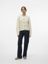 Vero Moda Cremefarbene Damen-Strickjacke Vero Moda Novah